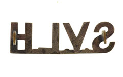 Shoulder title, Surma Valley Light Horse, 1886-1901