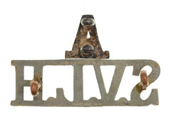 Shoulder title, A Company, Surma Valley Light Horse, 1901-1947