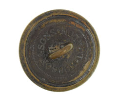 Button, Cachar Volunteer Rifles, 1883-1886