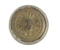 Button, East Indian Railway Volunteer Rifles, pre-1901