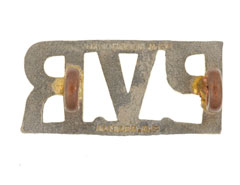 Shoulder title, 1st Punjab Volunteer Rifle Corps, 1861-1917 | Online ...