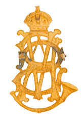 Pouch belt plate, Simla Volunteer Rifles, 1904-1920