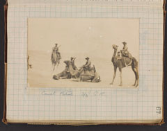 Gurkha camel patrol, 1917