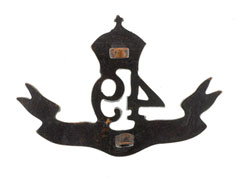 Cap badge, 49th Bengal Infantry, 1917-1920