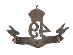 Cap badge, 49th Bengal Infantry, 1917-1920