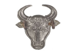 Collar badge, Coorg and Mysore Rifles, 1884-1917 and 1933-1947