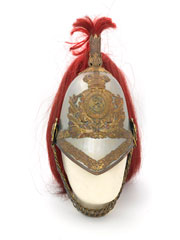 Helmet worn by Captain John Grant Malcolmson, VC, 3rd Bombay Light Cavalry, 1860 (c)