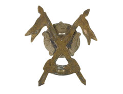 Waistbelt ornament, other ranks, 1st Regiment Bengal Lancers, 1896-1901