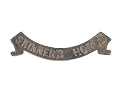 Shoulder belt ornament, 1st Regiment of Bengal Lancers, 1896-1899
