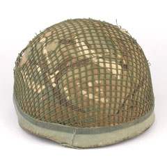 Combat helmet Mk 7, worn by Cpl Mark Ward, Mercian Regiment, Afghanistan, 2010