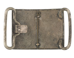 Waistbelt clasp, officer, Middlesex Artillery Volunteers, 1860-1891