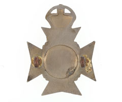 Cap badge, Agra Volunteer Rifle Corps, 1901-1920