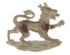 Cap badge, Upper Burma Volunteer Rifles, 1886-1942