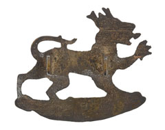 Cap badge, Upper Burma Volunteer Rifles, 1886-1942