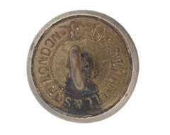 Button, Rangoon Volunteer Rifle Corps, 1877-1937