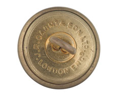 Button, Rangoon Volunteer Rifles, 1920-1937