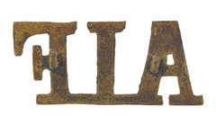 Shoulder title, Anglo-Indian Force, 1917 (c)