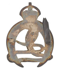 Cap badge, officer, Chota Nagpur Regiment, 1917-1947