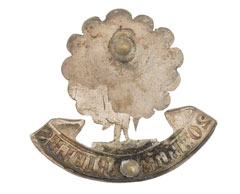 Pouch badge, 20th Burma Rifles, 1922-1937