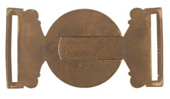 Waistbelt clasp, Bengal Staff Corps, 1861-1870