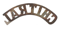 Shoulder title, Chitral Scouts