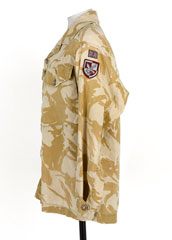 Combat shirt, desert DPM, Sergeant Chantelle Taylor, Royal Army Medical Corps, 2008