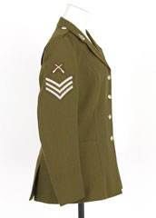 Tunic, No 2 dress, worn by Sergeant Chantelle Taylor, Royal Army Medical Corps, 2008 (c)