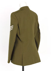 Tunic, No 2 dress, worn by Sergeant Chantelle Taylor, Royal Army Medical Corps, 2008 (c)