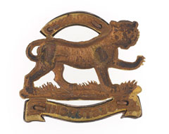Cap badge, 17th (The Leicestershire) Regiment of Foot, 1898-1946