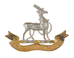 Cap badge, other ranks, Royal Warwickshire Regiment, 1900 (c)