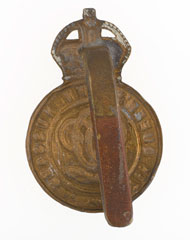Cap badge, 7th Queen's Own Hussars, 1916 (c)