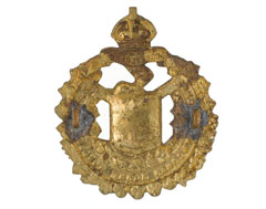 Cap badge, Lord Strathcona's Horse (Royal Canadians), 1914 (c)