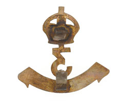 Cap badge, officer, 3rd Brahmans, 1901-1922