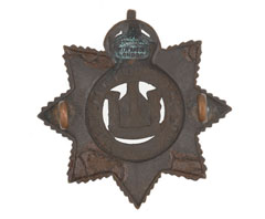 Cap badge, officer, The Devonshire Regiment, 1904-1934