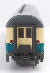 Model railway second class carriage, British Military Train, Berlin, 1983