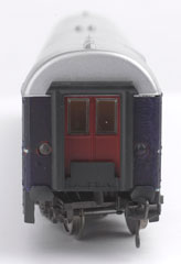 Model train dining carriage. Part of the model British Military Train, Berlin, 1983