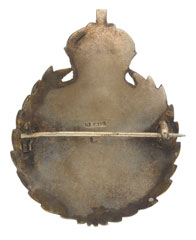 Pugri badge, 65th Carnatic Light Infantry, 1903-1904