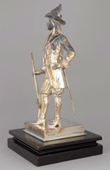 Statuette of a musketeer, 1684 (c)