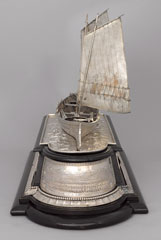 Model of a Canadian whaling boat, 1885
