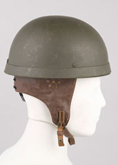 Despatch rider's helmet, Royal Army Service Corps, 1942