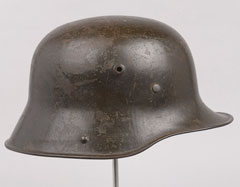 German steel helmet or 'Stahlhelm', 1916 (c)