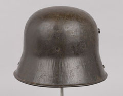 German steel helmet or 'Stahlhelm', 1916 (c)