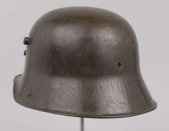 German steel helmet or 'Stahlhelm', 1916 (c)