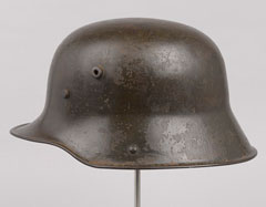 German steel helmet or 'Stahlhelm', 1916 (c)