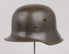 German steel helmet or 'Stahlhelm', 1916 (c)