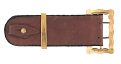 Pouch belt (incomplete), full dress, General Sir Charles William Vane, 3rd Marquess of Londonderry, 2nd Regiment of Life Guards, 1843 (c)
