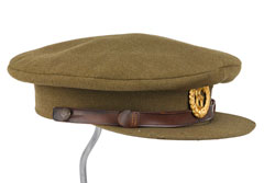 Forage cap, peaked, service dress, Control Commission, Germany and British Army of the Rhine, 1949 (c)