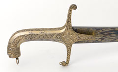 Presentation sword, presented to Captain Swanson by the Governor General of the French Establishments in India, in the name of the King of France, 1816