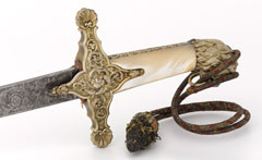 Presentation sword, Brigadier General Duncan MacDougall, 1836