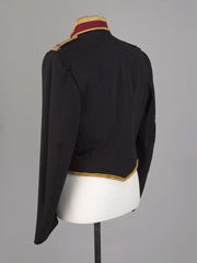 Mess jacket, G M Malet, 11th Hussars (Prince Albert's Own), 1969.